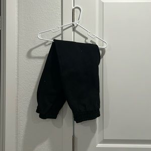 Black sweatpants